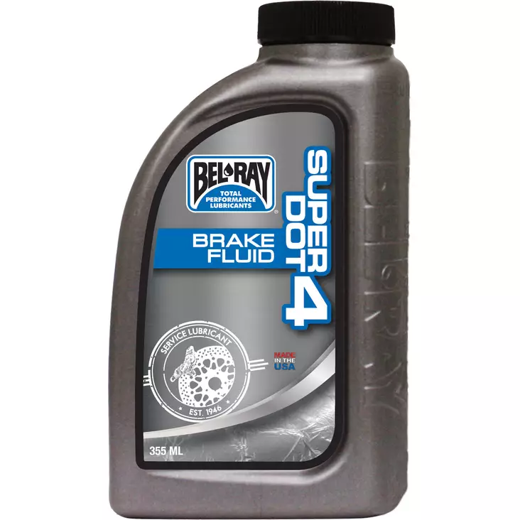 Bel-Ray Super DOT 4 Brake Fluid 0.355ml - Jarrunesteet - 55-860 - 1