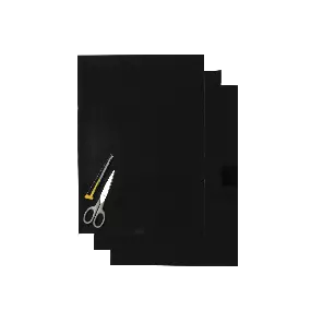 Blackbird Numerokilven tarra-arkki musta 47x33cm (3kpl) - Tarra-arkit - 381-505120 - 1