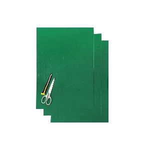 Blackbird Numerokilven tarra-arkki vihreä 47x33cm (3kpl) - Tarra-arkit - 381-505130 - 1