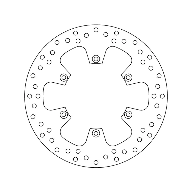 Brembo Serie Oro jarrulevy - Jarrulevyt - 232-68B407F0 - 1