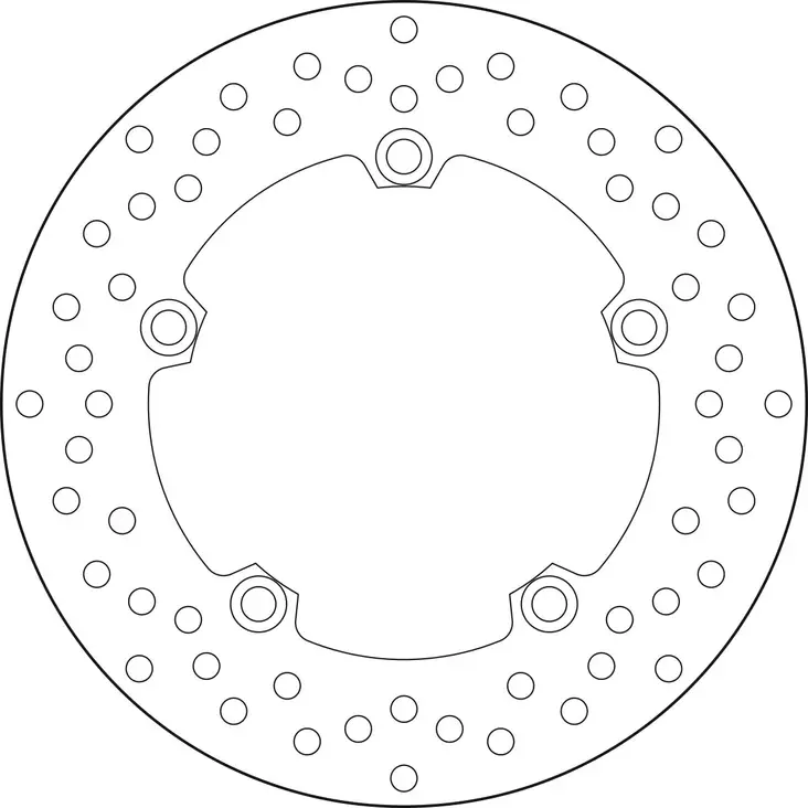 *Brembo Serie Oro jarrulevy - Jarrulevyt - 232-68B407L0 - 1