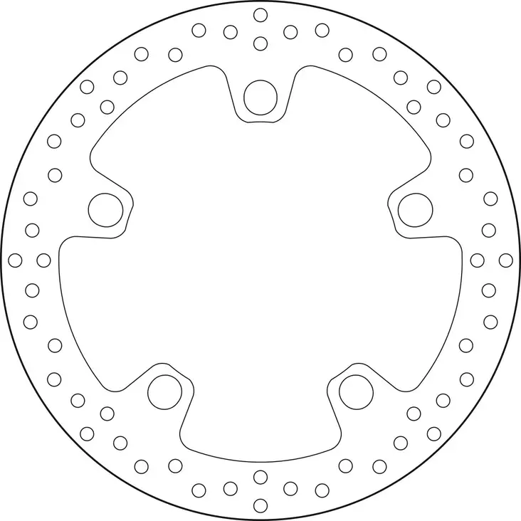 Brembo Serie Oro jarrulevy - Jarrulevyt - 232-68B407N0 - 1