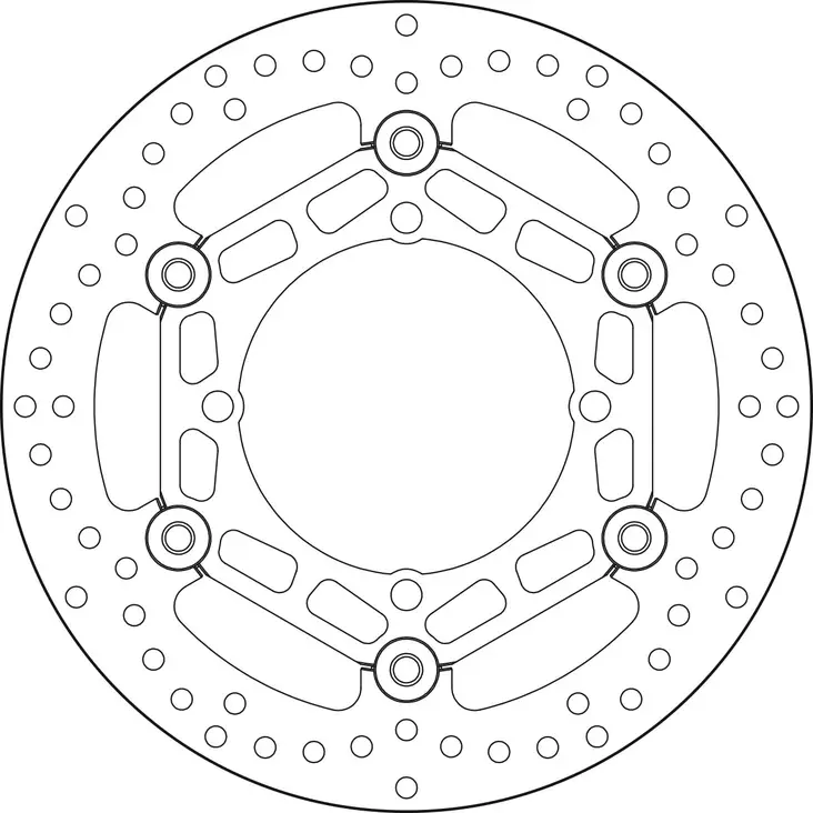 Brembo Serie Oro jarrulevy kelluva - Jarrulevyt - 232-78B40810 - 2