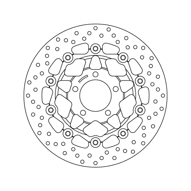 Brembo Serie Oro jarrulevy kelluva - Jarrulevyt - 232-78B40820 - 1