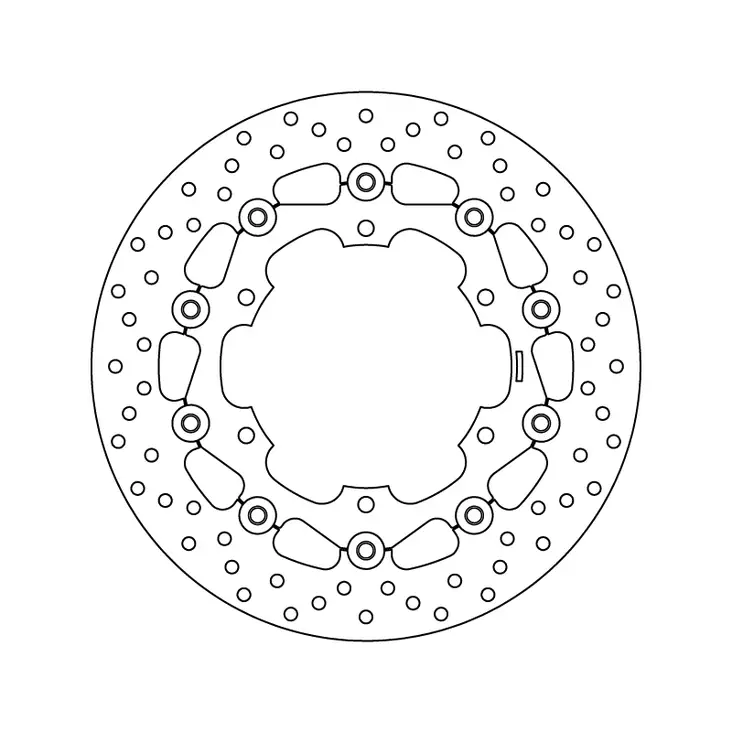 Brembo Serie Oro jarrulevy kelluva - Jarrulevyt - 232-78B40830 - 1