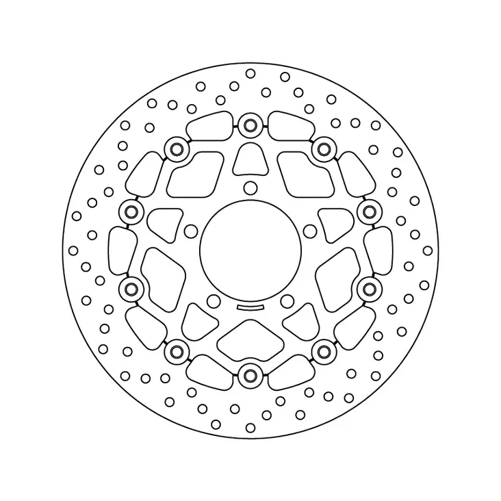 Brembo Serie Oro jarrulevy kelluva - Jarrulevyt - 232-78B40840 - 1