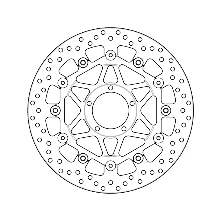Brembo Serie Oro jarrulevy kelluva - Jarrulevyt - 232-78B40890 - 1