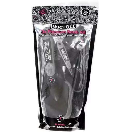 Harjasetti Muc-Off Kolme erilaista harjaa - Tarvikkeet - 550-220 - 1