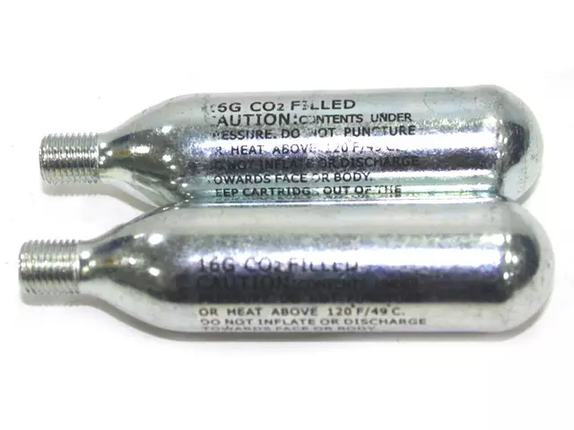 Hiilihappopatruuna 16g 2pakk. - Vannetarvikkkeet - 34-3050 - 2