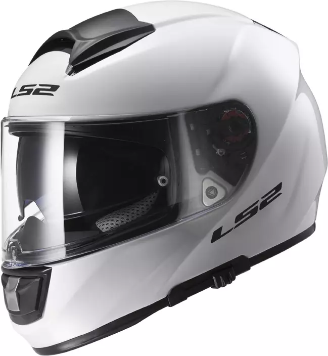 LS2 Kypärä FF397 VECTOR Solid valkoinen XS - Umpikypärät - 636-6007-0 - 1