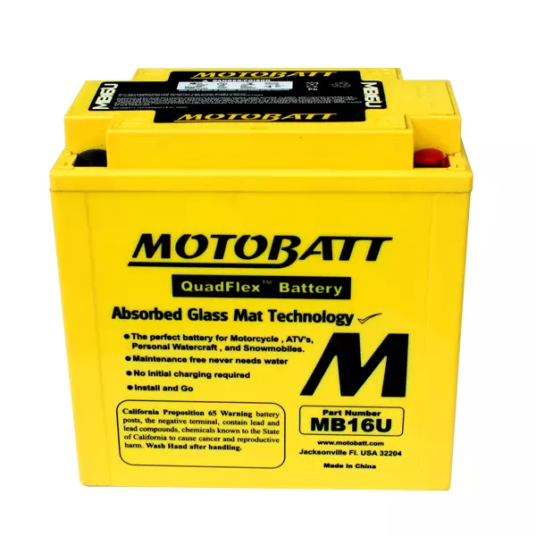 Motobatt akku, MB16U - Akut - 14-520 - 1