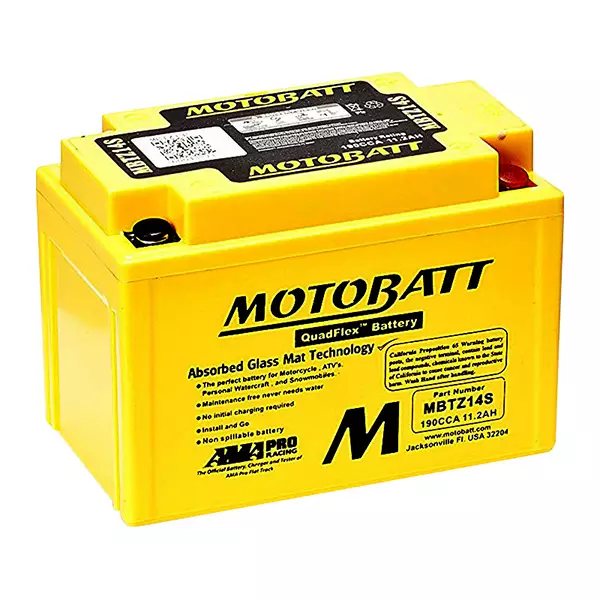Motobatt akku, MBTZ14S - Akut - 14-530 - 1