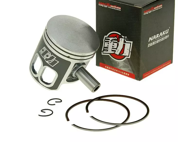 Naraku Mäntäsarja, 70cc , Minarelli Pysty/Vaaka ilma-/nestejäähdytys - Männät ja renkaat - 301-0961-70 - 1