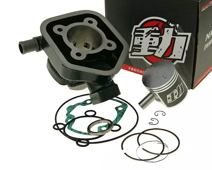 Naraku Sylinterisarja, 70cc, Peugeot Pysty nestejäähdytys - Sylinterit ja kannet - 301-1116-70 - 1