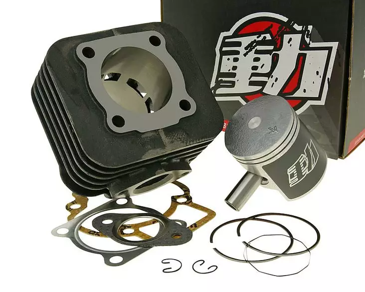 Naraku Sylinterisarja, 70cc, Piaggio / Gilera, ilmajäähdytys - Sylinterit ja kannet - 301-1115-70 - 1