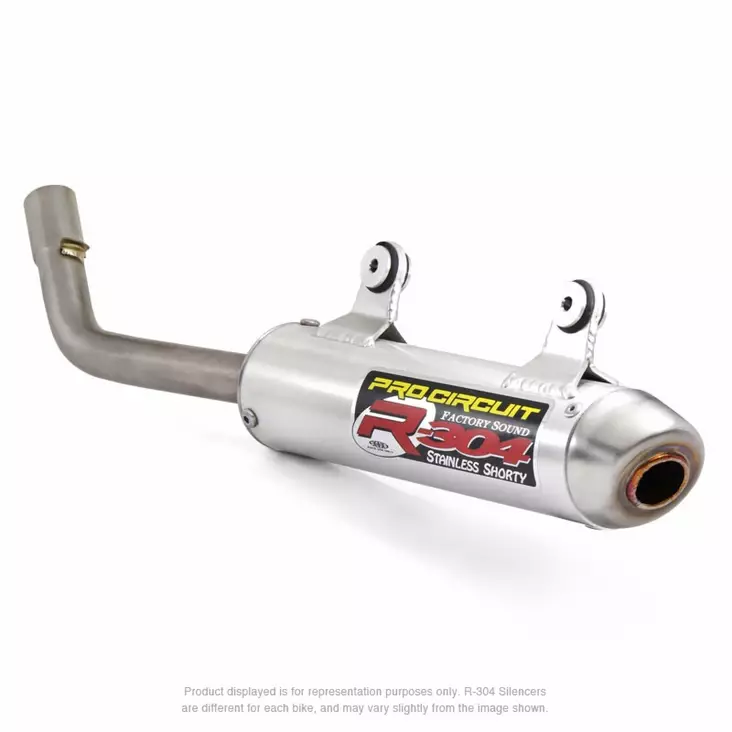 Pro Circuit Racing R-304 Shorty Silencer - Pakoputket 2-T - 1151930 - 1