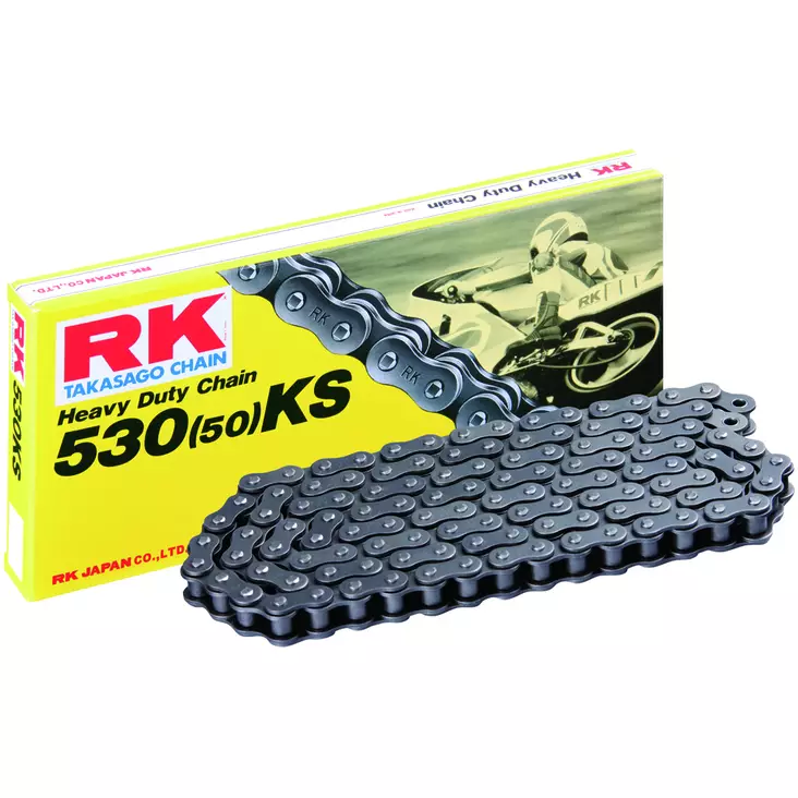 RK 530KS Vahvistettu ketju +CL (Jousil.) - Ketjut - 282-530100-120 - 1
