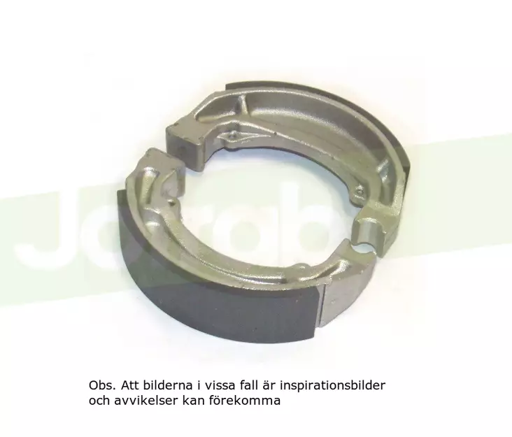 Tec-X Jarrukenkä, Suzuki PV50, Etu / Taka - Jarrukengät - 307-0180 - 1