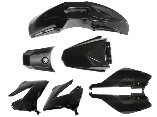 Tec-X Muovisarja, Musta, Derbi Senda R X-Treme 03-10, SM X-Treme 02-10 - Muovisarjat - 306-4950-0 - 1