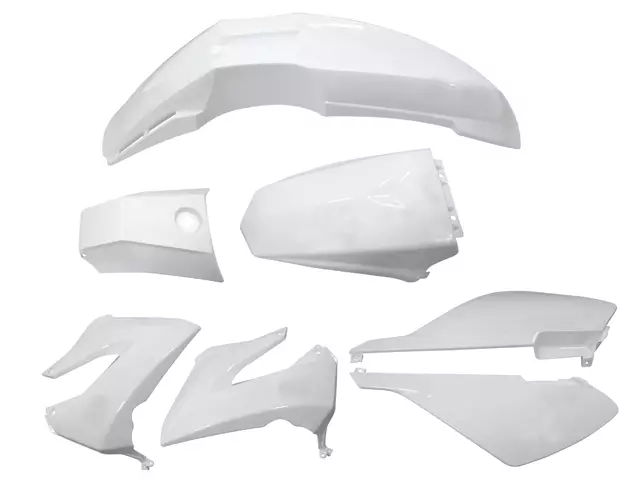 Tec-X Muovisarja, Valkoinen, Derbi Senda R X-Treme 03-10, SM X-Treme 02-10 - Muovisarjat - 306-4950-10 - 1