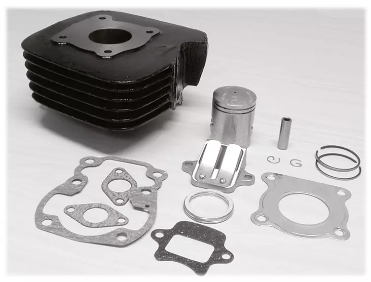 Tec-X Sylinterisarja, 50cc, Suzuki PV50 (sis. 302-0365 & 21-830 & 21-901-T) - Sylinterit ja kannet - 301-0820 - 1
