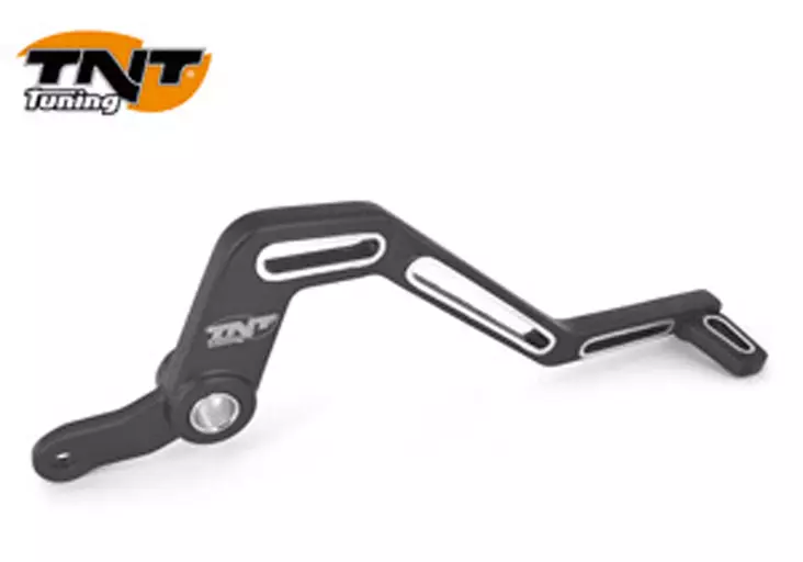 TNT Jarrupoljin, Musta, MBK X-Limit 03- / Peugeot XP6 / Yamaha DT 50 R,SM,X 00- - Polkimet ja jalkatapit - 306-4907-0 - 1