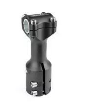 TNT Ohjainkannatin, Ø22/28,6 Mattamusta, MBK Booster / Yamaha BWS / Keeway - Ohjaustangot ja tarvikkeet - 306-4915-0 - 1