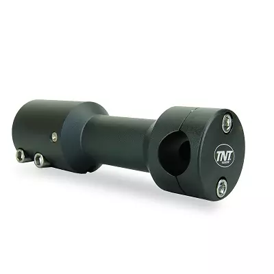 TNT Ohjainkannatin, Ø22 , Musta, MBK Booster / Yamaha BWS - Ohjaustangot ja tarvikkeet - 306-4927-0 - 2