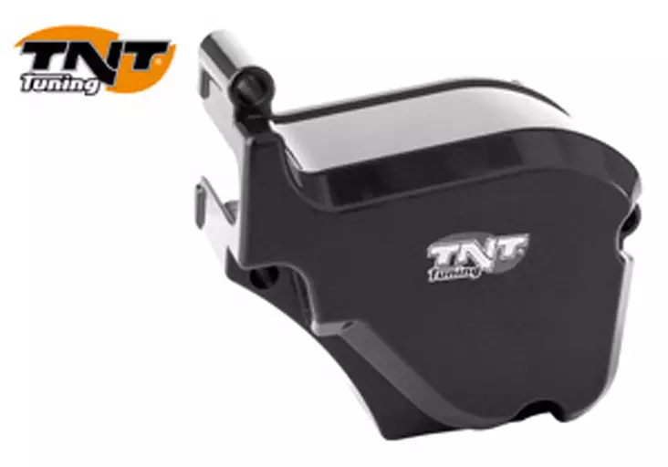 TNT Öljypumpun suoja, Musta, Derbi Senda 06- / Aprilia RX,SX 06- / Gilera SMT 06 - Tuning osat - 306-4902-0 - 1