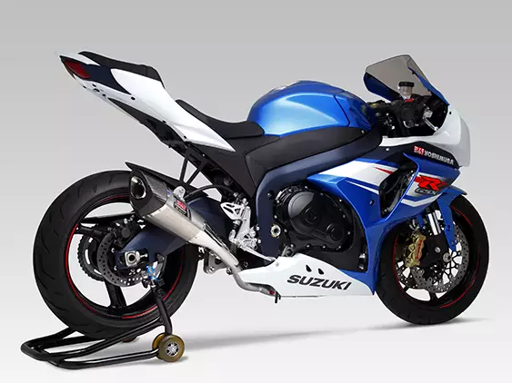 Yoshimura Full System Suzuki GSX-R1000 12- R-11 SINGLE EXIT SS/CA TIP - Pakoputket 4-T - 31J-150-519-5F50 - 1