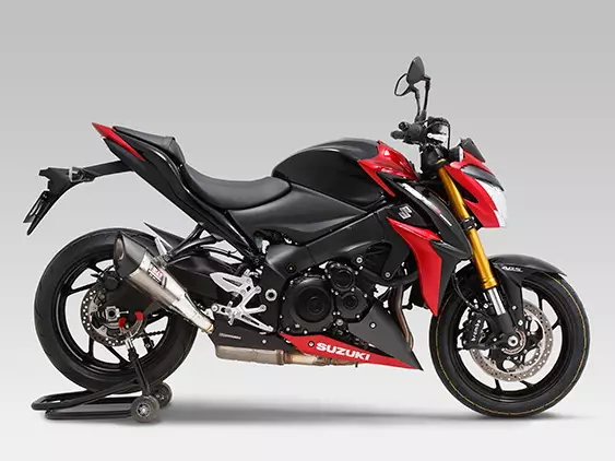 Yoshimura Slip-On Suzuki GSX-S1000 15- R-11 Single exit SS/CA tip EEC - Pakoputket 4-T - 31J-1A0-196-5E50 - 1