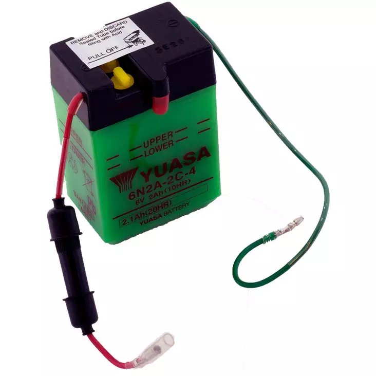 Yuasa akku, 6N2A-2C-4 (dc) - Akut - 14-000 - 1