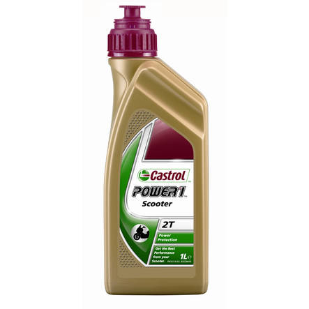 Castrol Power 1 Scooter 2T 1 L - Vaihteistoöljyt - 55-430-001 - 1