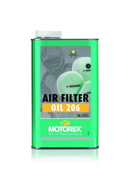 Motorex Air Filter Oil 206 1 ltr (12) - Suodatinöljyt - 552-359-001 - 1