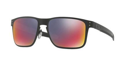 Oakley Sunglasses Holbrook Metal matte positive red iridium - Aurinkolasit - 672-1046-1 - 2
