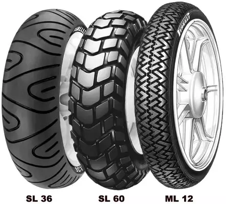 Pirelli SL60 130/80-12TL 60J - Renkaat - 53-08001 - 3