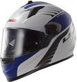 LS2 kypärä FF322 AIR FIGHTER valko/sininen - Umpikypärät - 636-5023-1 - 1