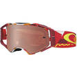 Oakley Goggles Airbrake MX TLD Splinter OrgRed w/PrzmMXBronze - Hanskat - 670-0100-11 - 1