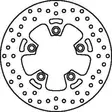 Brembo Serie Oro jarrulevy - Jarrulevyt - 232-68B40771 - 2