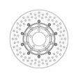Brembo Serie Oro jarrulevy - Jarrulevyt - 232-68B407B1 - 1