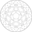 Brembo Serie Oro jarrulevy kelluva - Jarrulevyt - 232-78B408A1 - 2