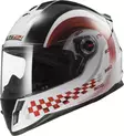LS2 Kypärä FF392J CHRONO valk./pun. - Umpikypärät - 636-6047-1 - 1