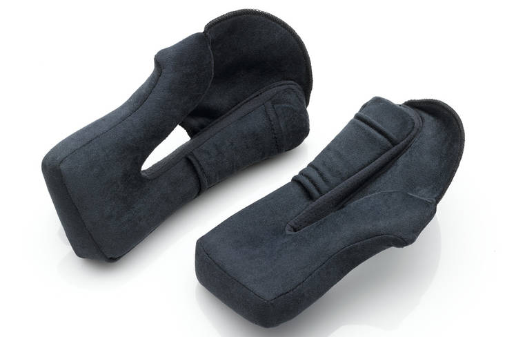 Airoh Aviator 2.2/2.3 pestävät Poskipalat musta S (15 mm) - Varaosat - 571-4166-1 - 3