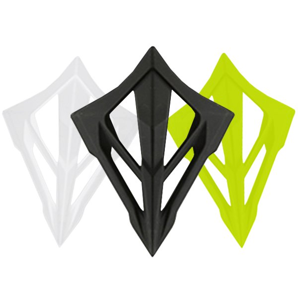 Airoh Aviator 2.2/Ace Päälaen ilmastoinnin kannet, kirkkaat - Varaosat - 571-4181 - 3