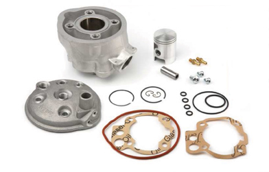 Airsal Sylinterisarja & Kansi, 70,5cc, Minarelli AM6 - Sylinterit ja kannet - 301-1001 - 1