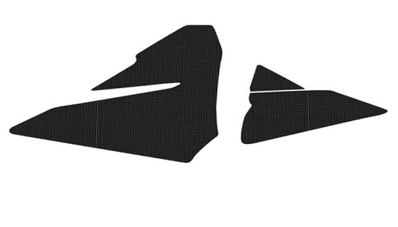 Blackbird Ilm.suod.kotelo tarra Carbon SX 200-250-450 03 / SX-SXF 04-06 / EXC 04 - Muut tarrat - 381-5501 - 1