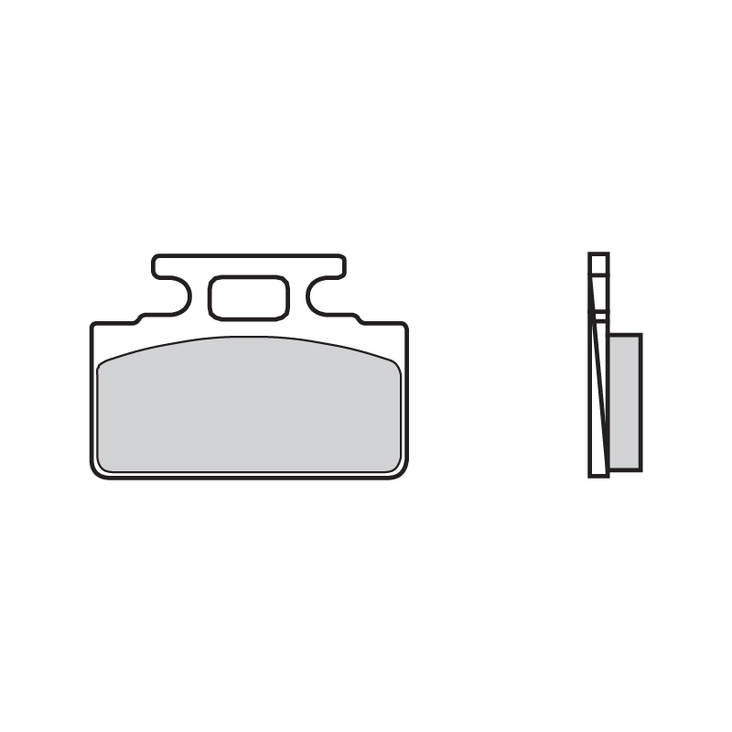 Brembo Jarrupalat Carbon-Ceramic - Jarrupalat - 231-07031 - 1