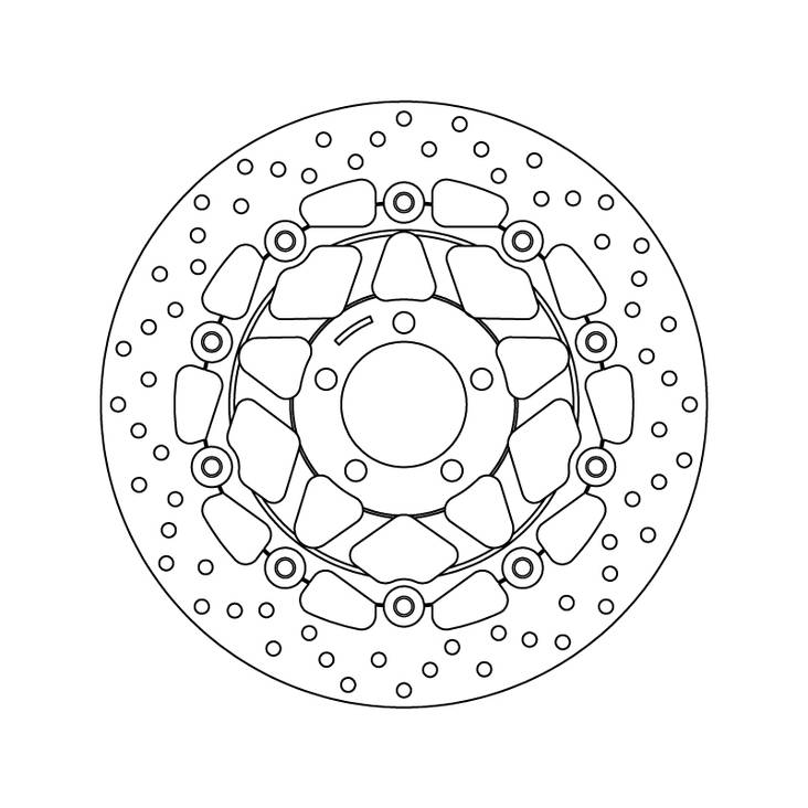 Brembo Serie Oro jarrulevy kelluva - Jarrulevyt - 232-78B40841 - 1