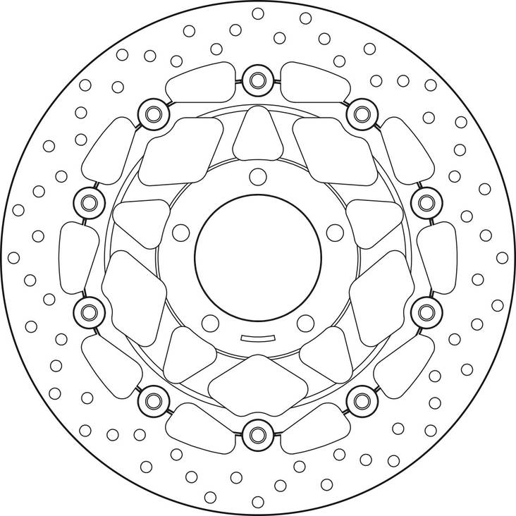 * Brembo Serie Oro jarrulevy kelluva - Jarrulevyt - 232-78B40881 - 1