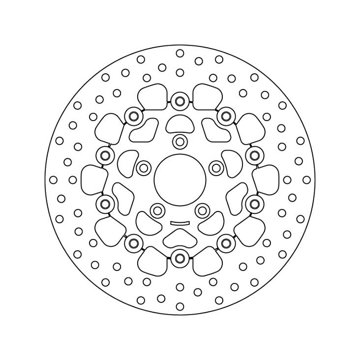 Brembo Serie Oro jarrulevy kelluva - Jarrulevyt - 232-78B40891 - 1